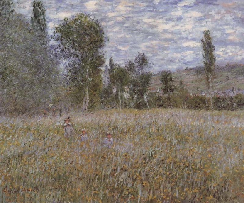 Claude Monet A Meadow Spain oil painting art